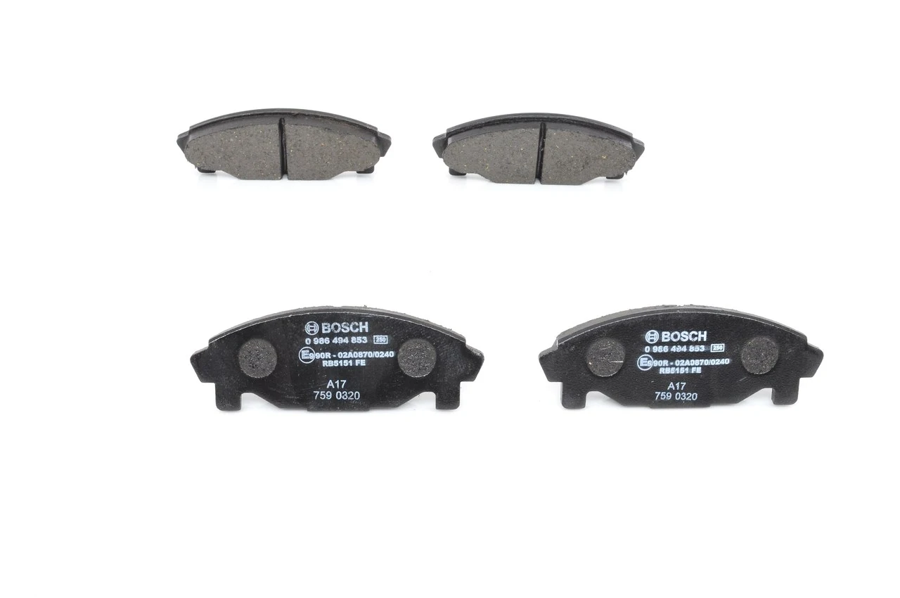 BOSCH 0 986 494 853 Brake Pad Set, disc brake