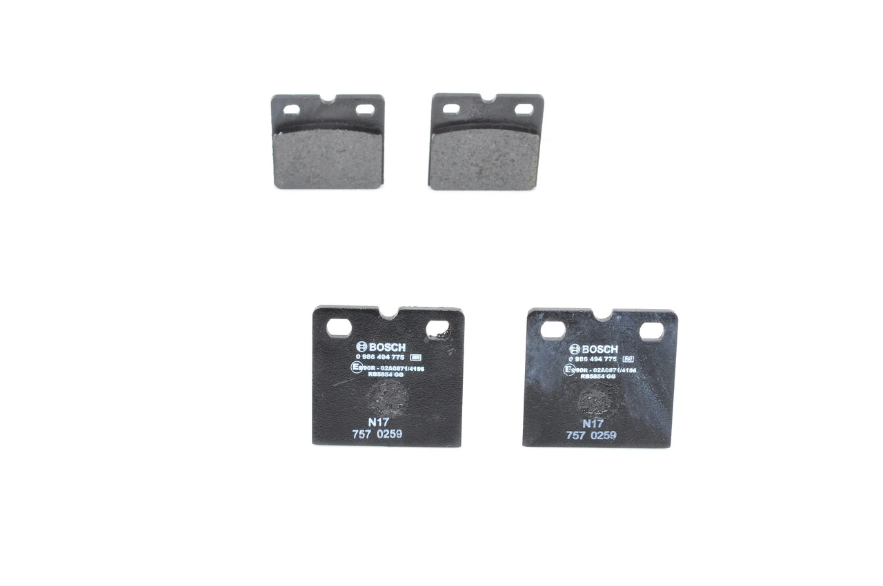 Brake Pad Set, disc brake 0 986 494 775