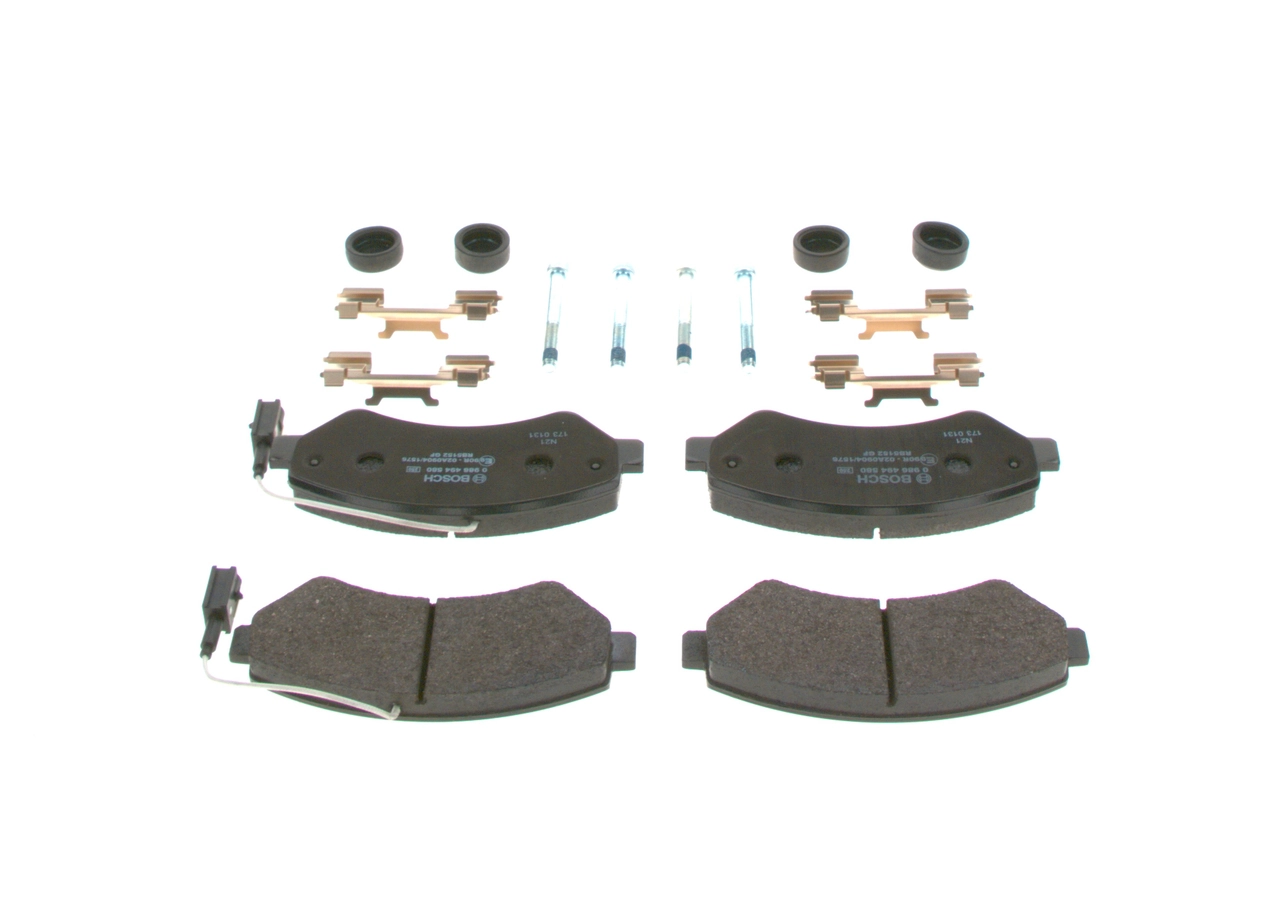 Brake Pad Set, disc brake 0 986 494 580