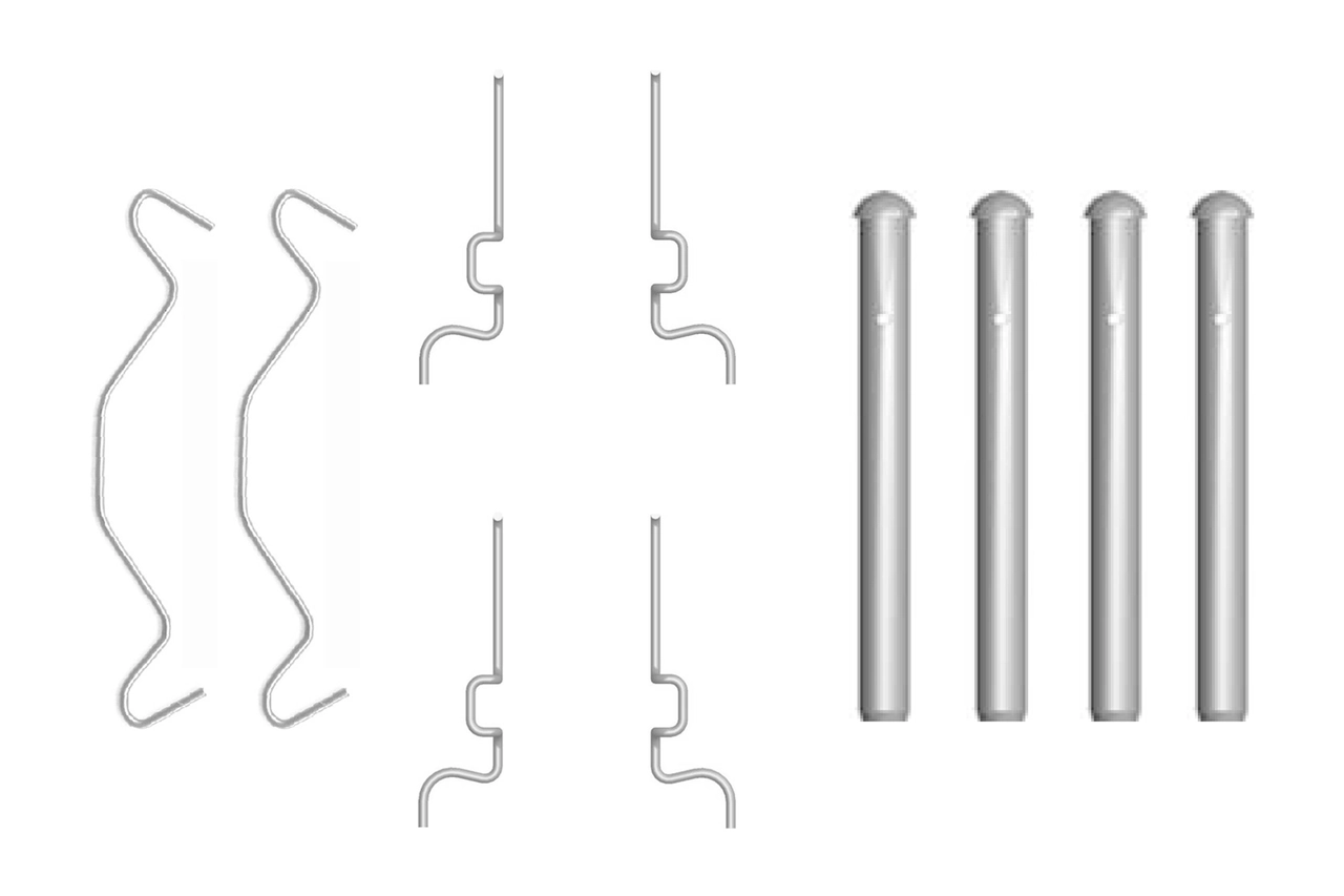 Accessory Kit, disc brake pad 1 987 474 313