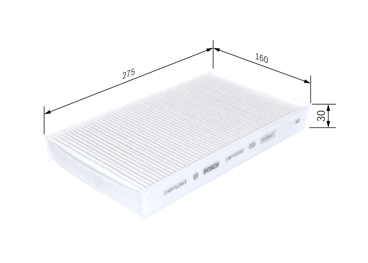 Filter, cabin air 1 987 435 012