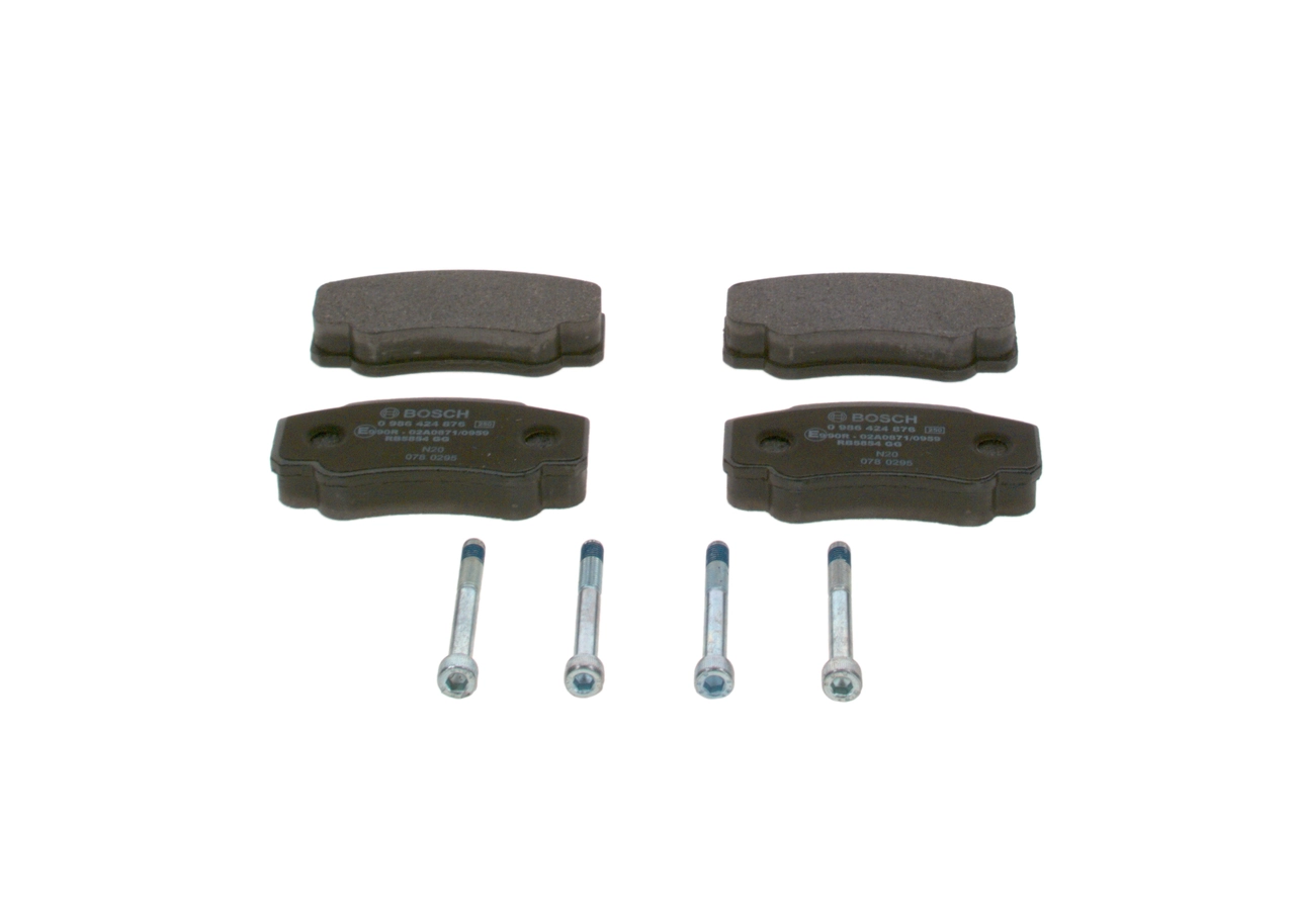 Brake Pad Set, disc brake 0 986 424 876