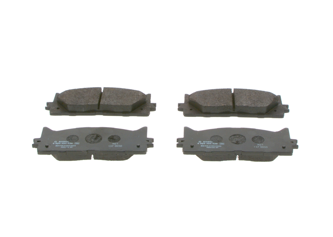 Brake Pad Set, disc brake 0 986 494 430
