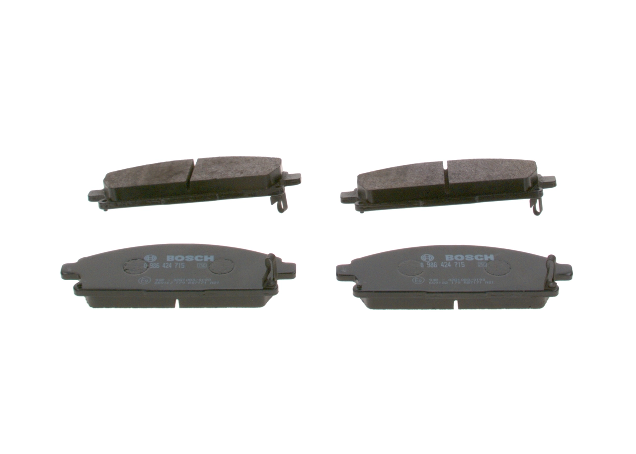 Brake Pad Set, disc brake 0 986 424 715