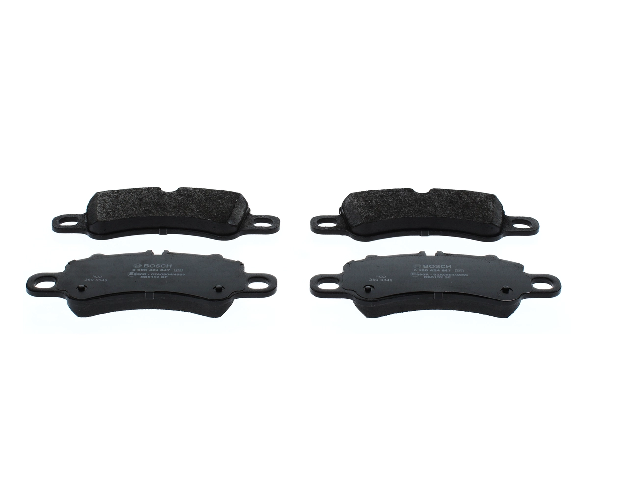 Brake Pad Set, disc brake 0 986 424 847