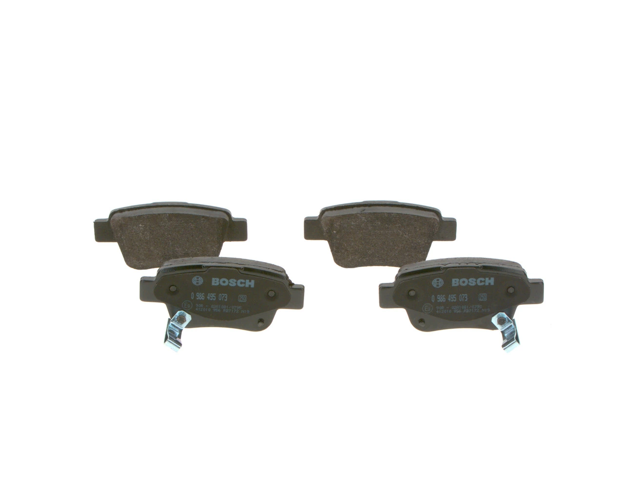 BOSCH 0 986 495 073 Brake Pad Set, disc brake