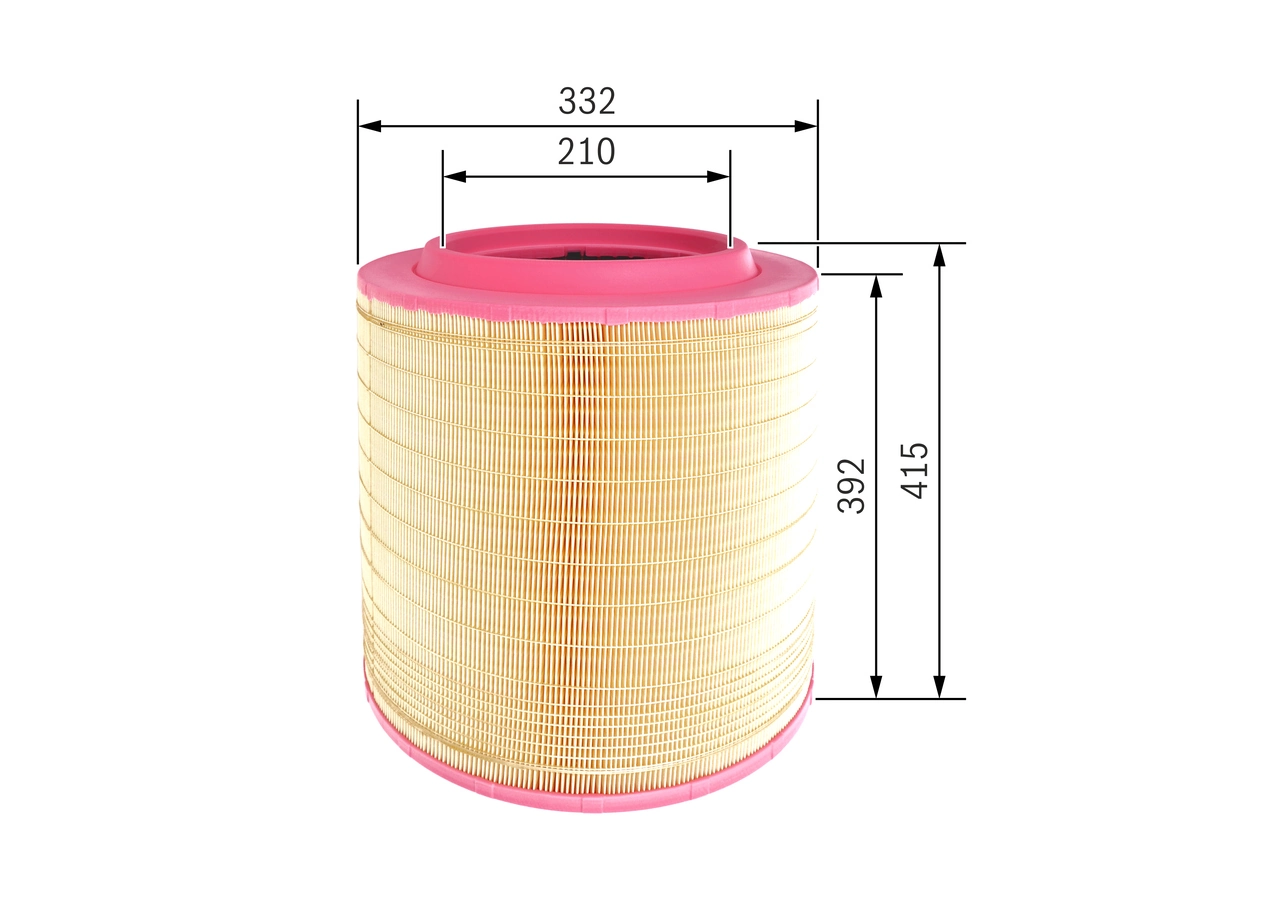 BOSCH F 026 400 535 Air Filter