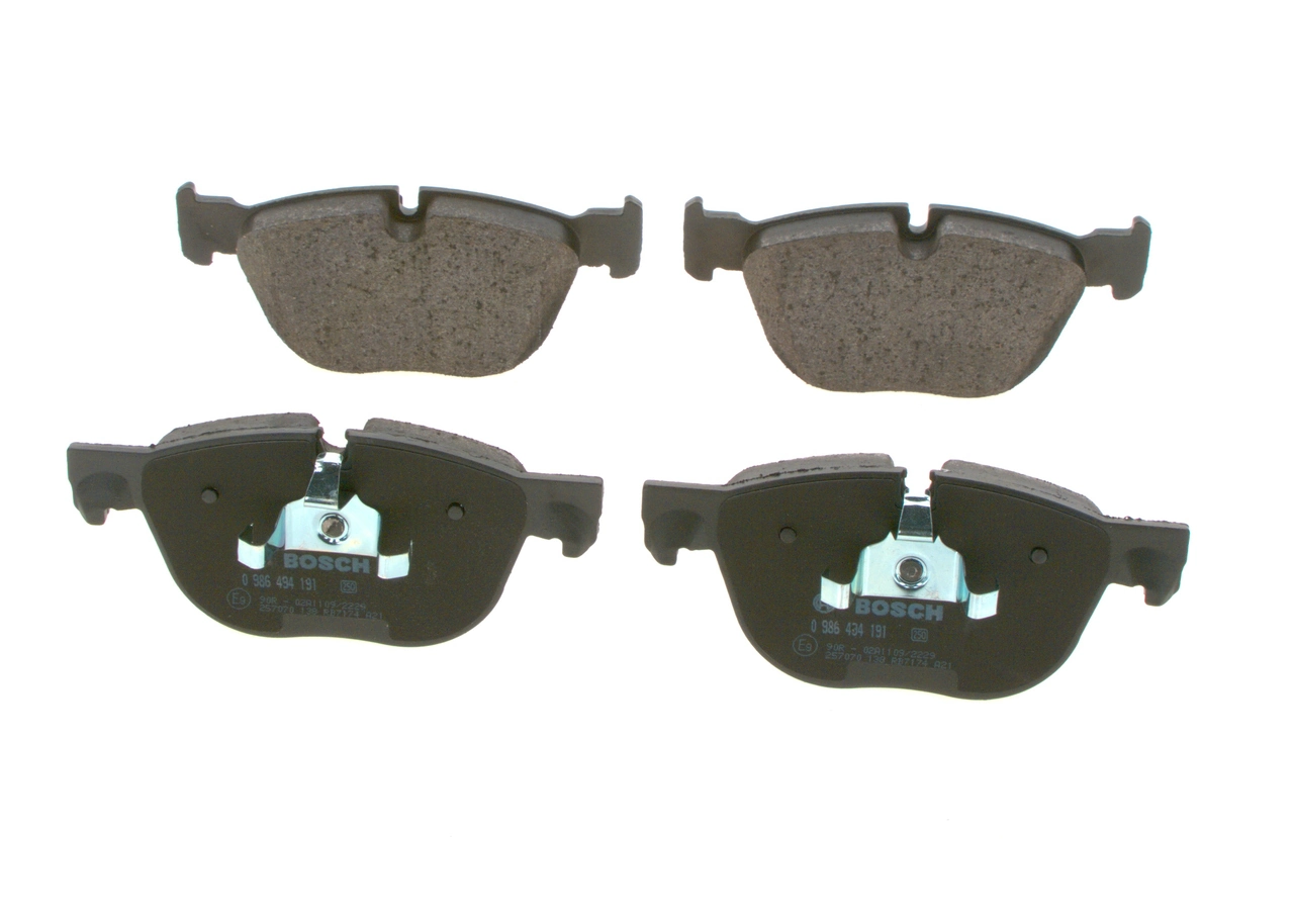 Brake Pad Set, disc brake 0 986 494 191