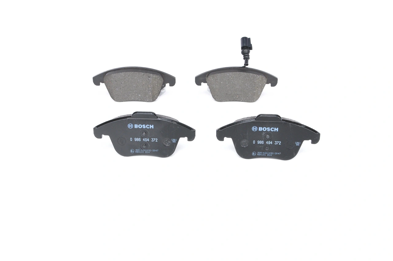 Brake Pad Set, disc brake 0 986 494 372