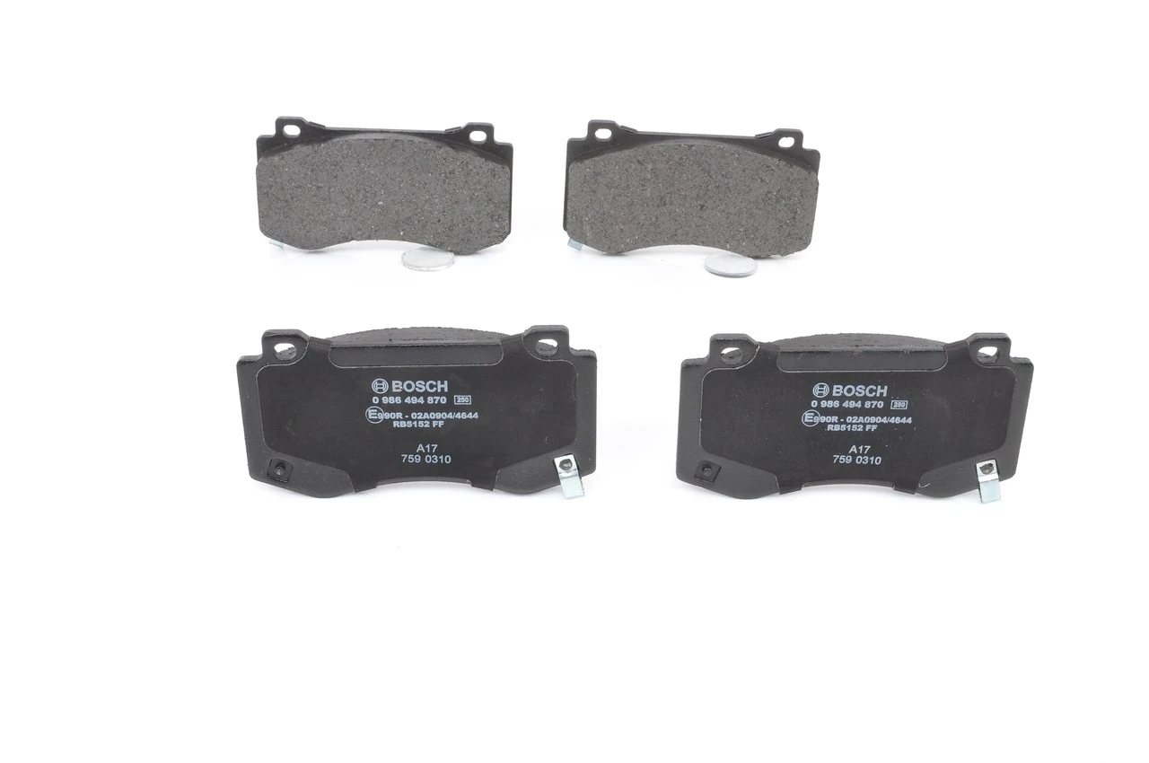 Brake Pad Set, disc brake 0 986 494 870