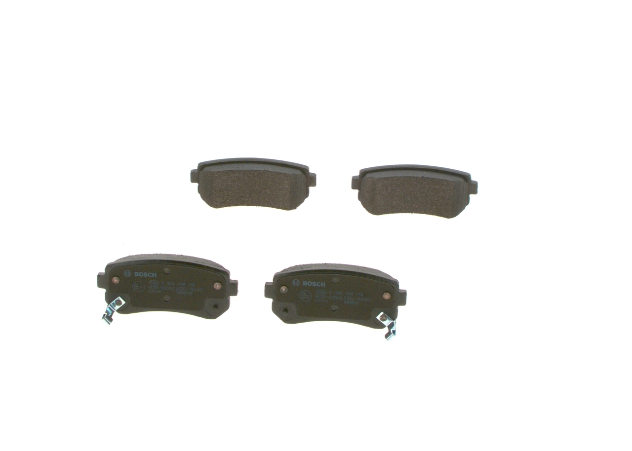 Brake Pad Set, disc brake 0 986 494 140