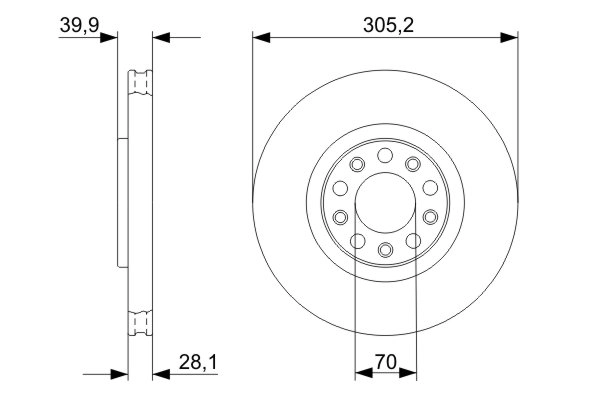 Brake Disc 0 986 479 291