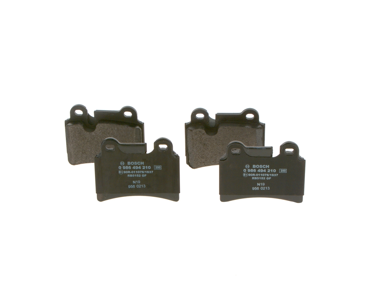 Brake Pad Set, disc brake 0 986 494 210