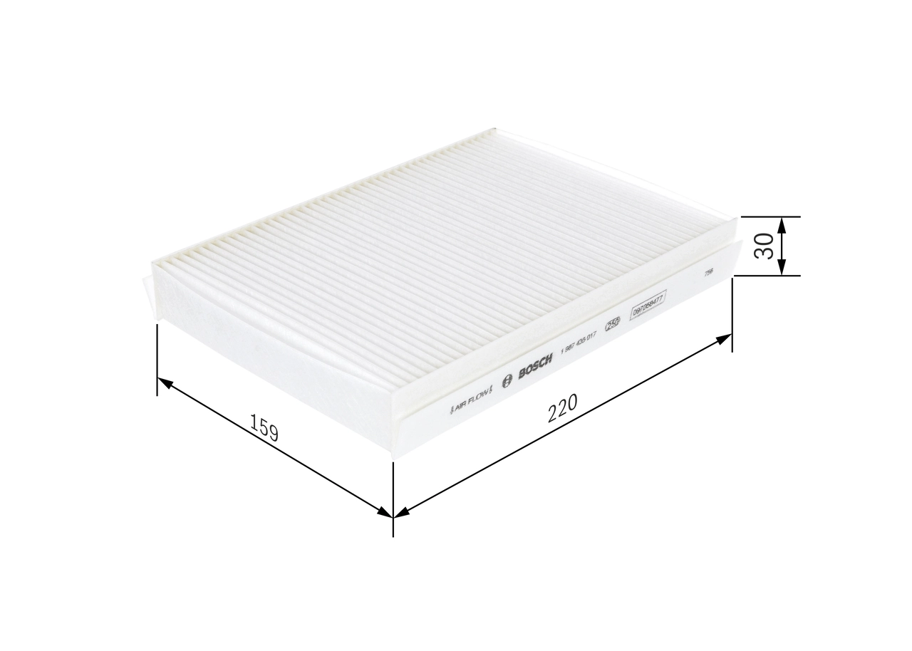 Filter, cabin air 1 987 435 017