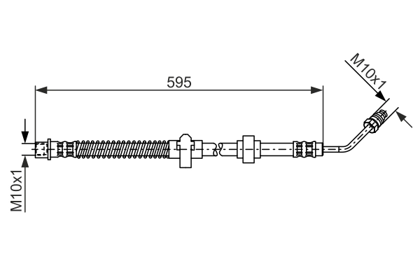 Brake Hose 1 987 476 374