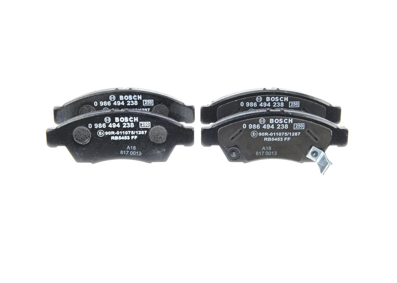 Brake Pad Set, disc brake 0 986 494 238