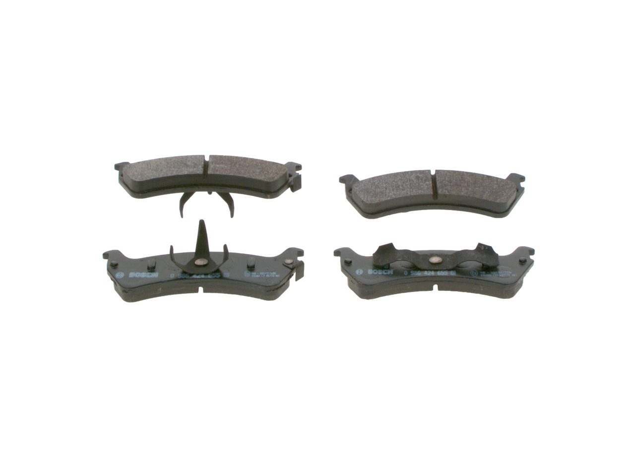 BOSCH 0 986 424 655 Brake Pad Set, disc brake