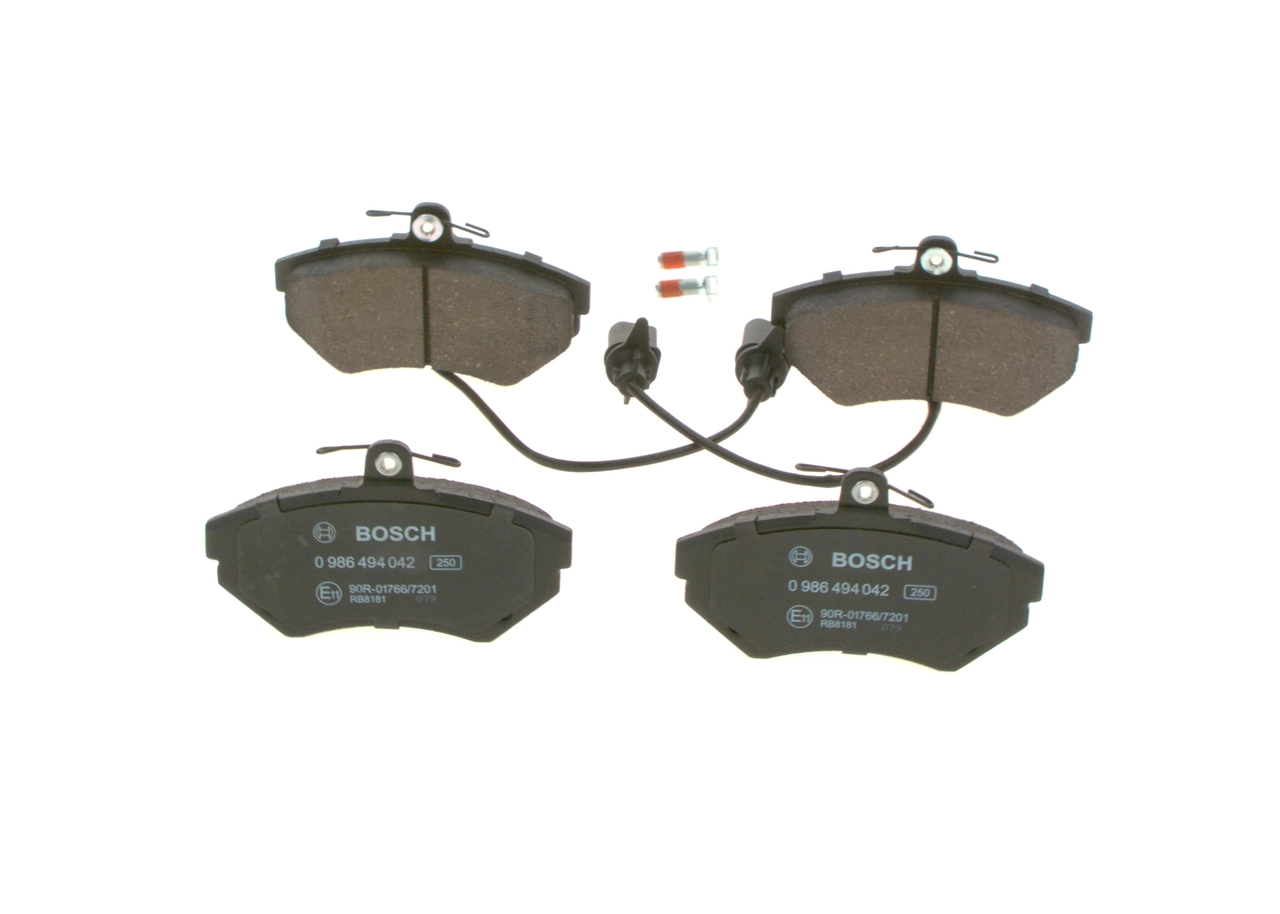Brake Pad Set, disc brake 0 986 494 042