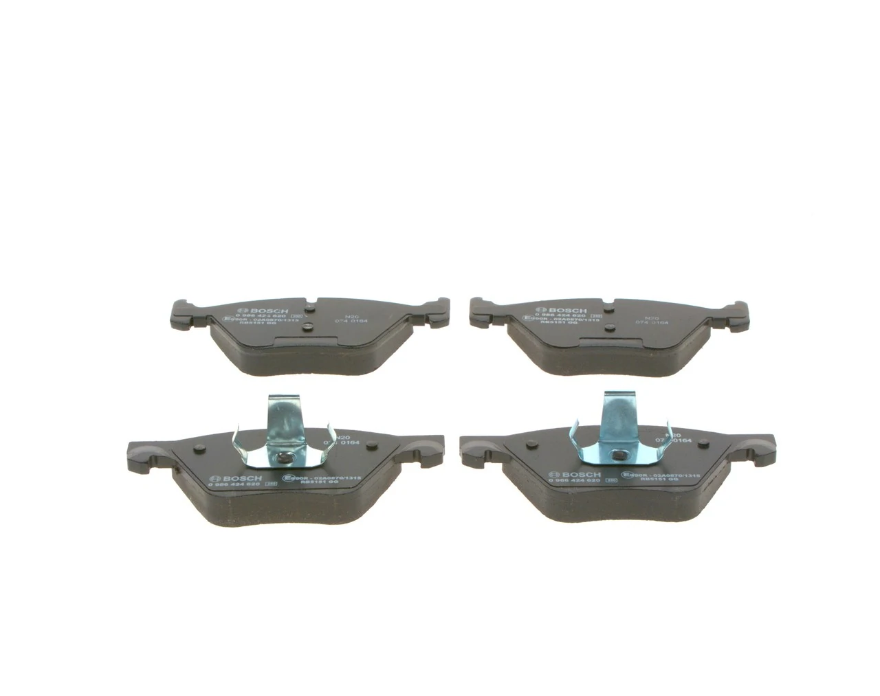 Brake Pad Set, disc brake 0 986 424 620