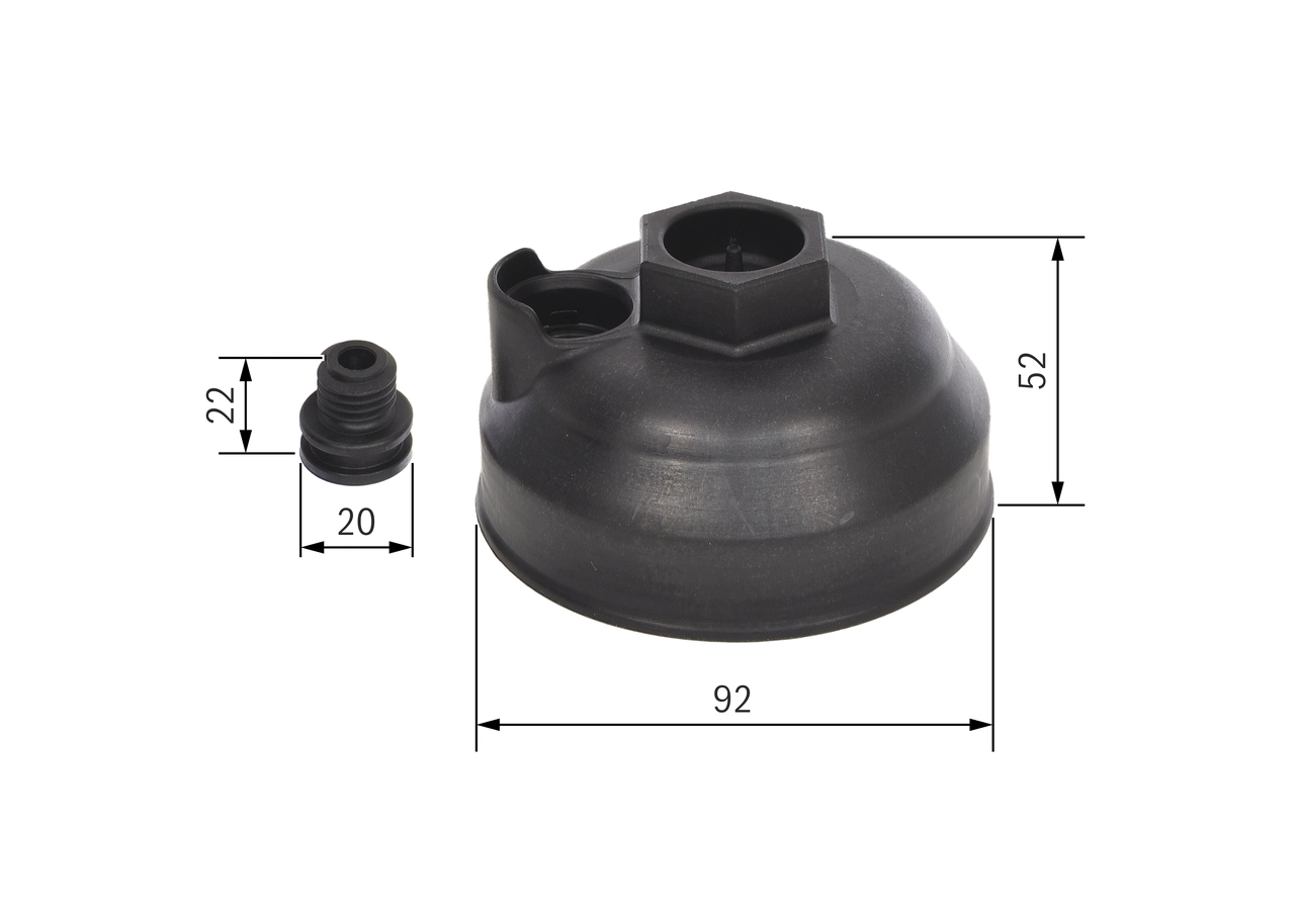 BOSCH F 00B H40 025 Lid, urea filter housing
