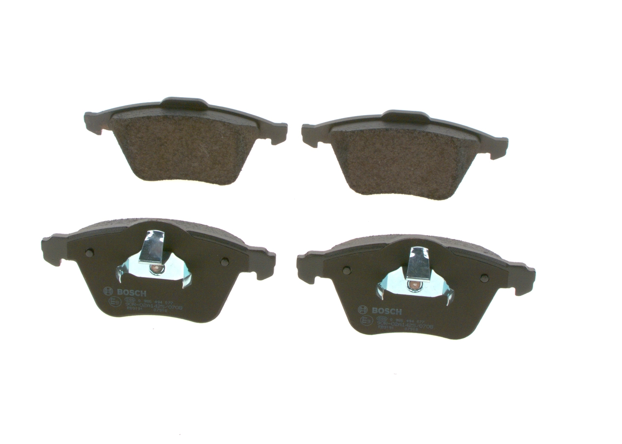 Brake Pad Set, disc brake 0 986 494 077