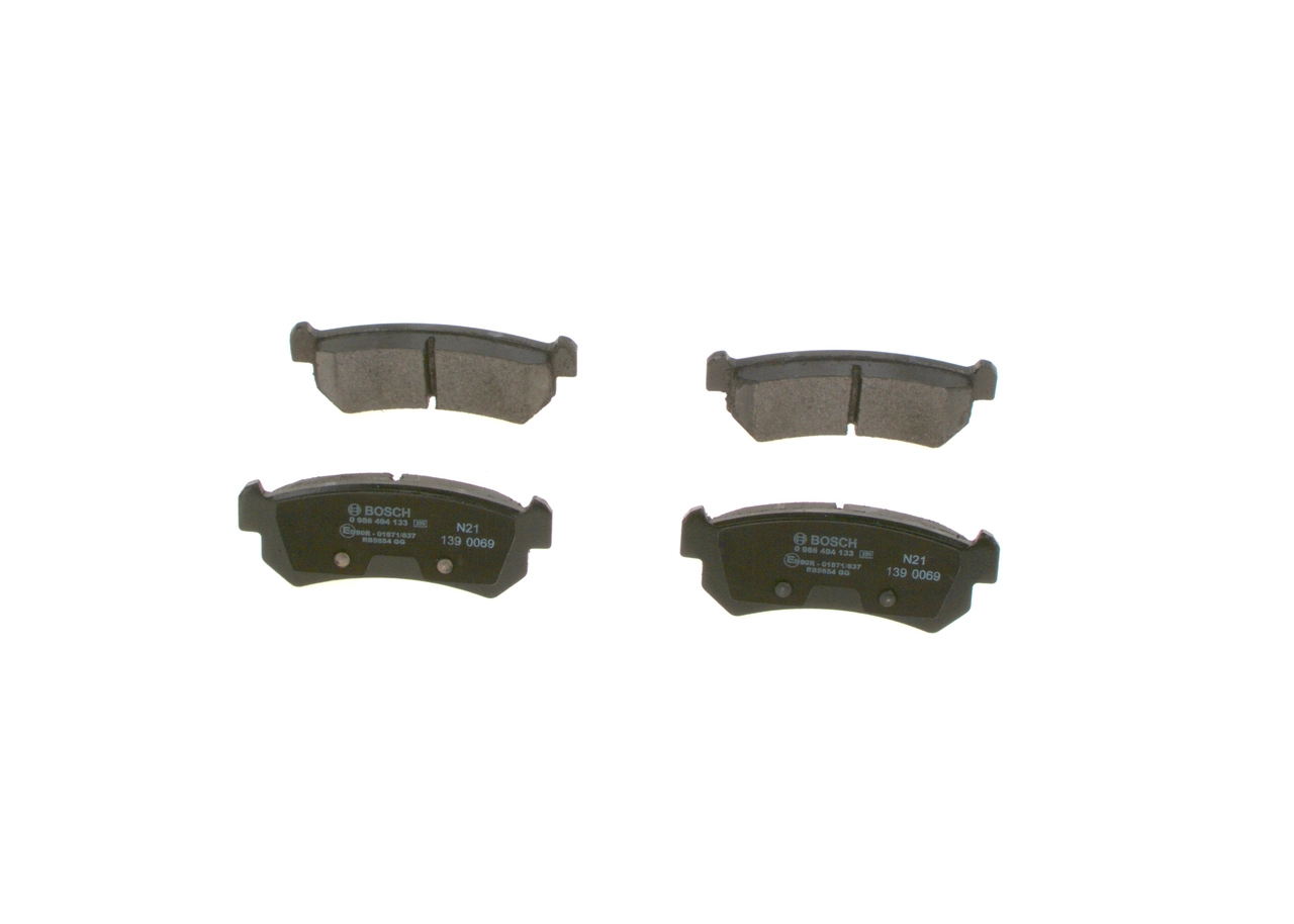 Brake Pad Set, disc brake 0 986 494 133