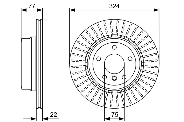 Brake Disc 0 986 479 569