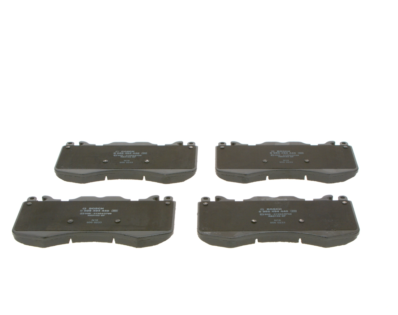 ブレーキパッドセット、ディスクブレーキ 0 986 494 440
