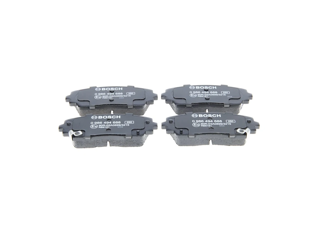 Brake Pad Set, disc brake 0 986 494 688