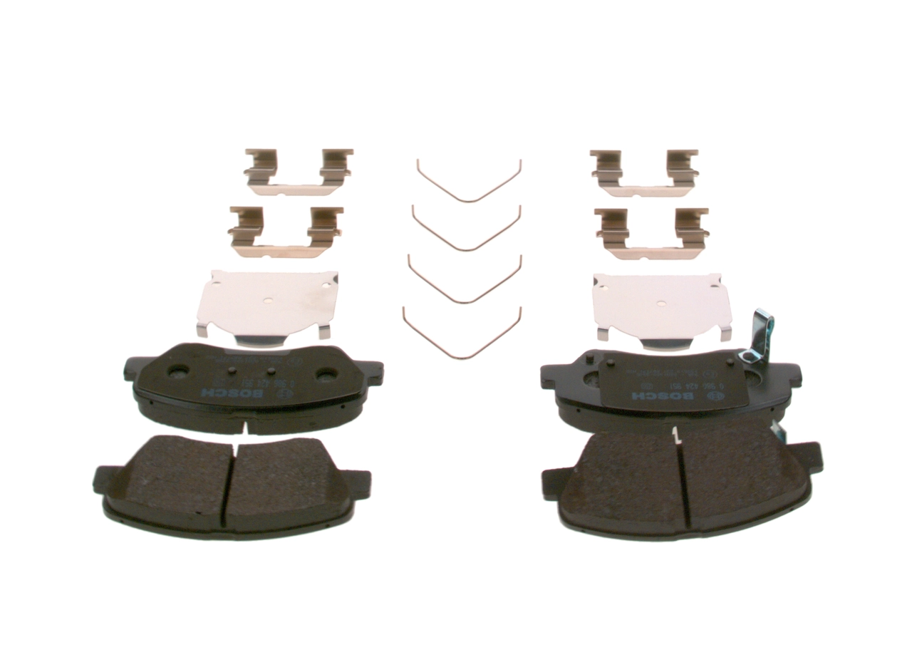 Brake Pad Set, disc brake 0 986 424 951