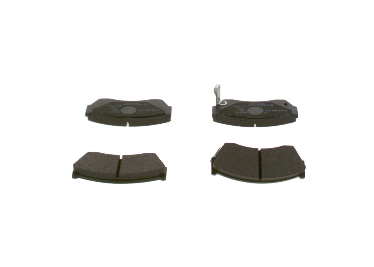 Brake Pad Set, disc brake 0 986 493 340