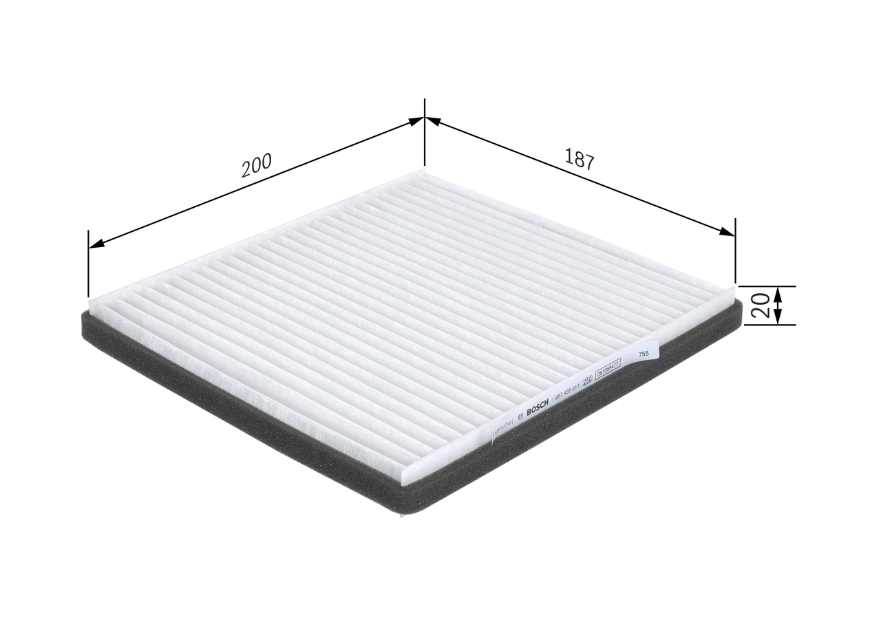 Filter, cabin air 1 987 435 013