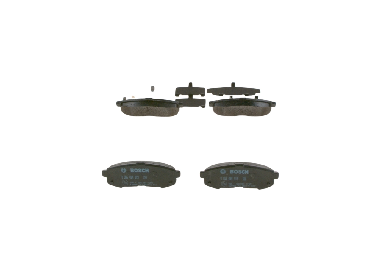 BOSCH 0 986 494 319 Brake Pad Set, disc brake