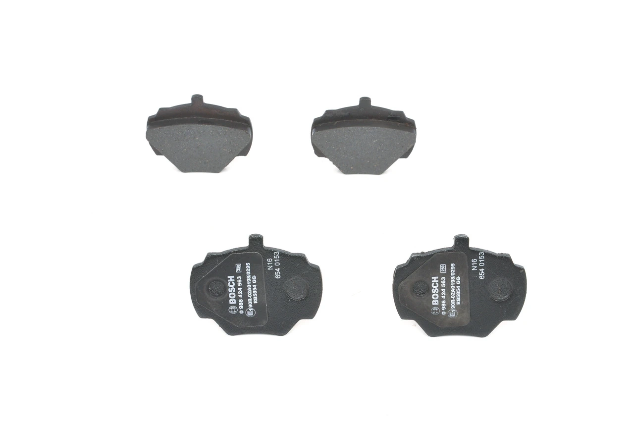 Brake Pad Set, disc brake 0 986 424 563
