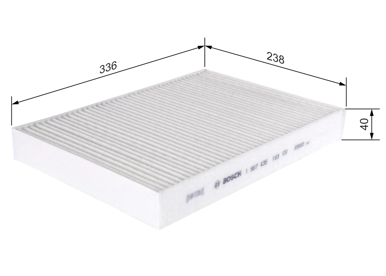 Filter, cabin air 1 987 435 103