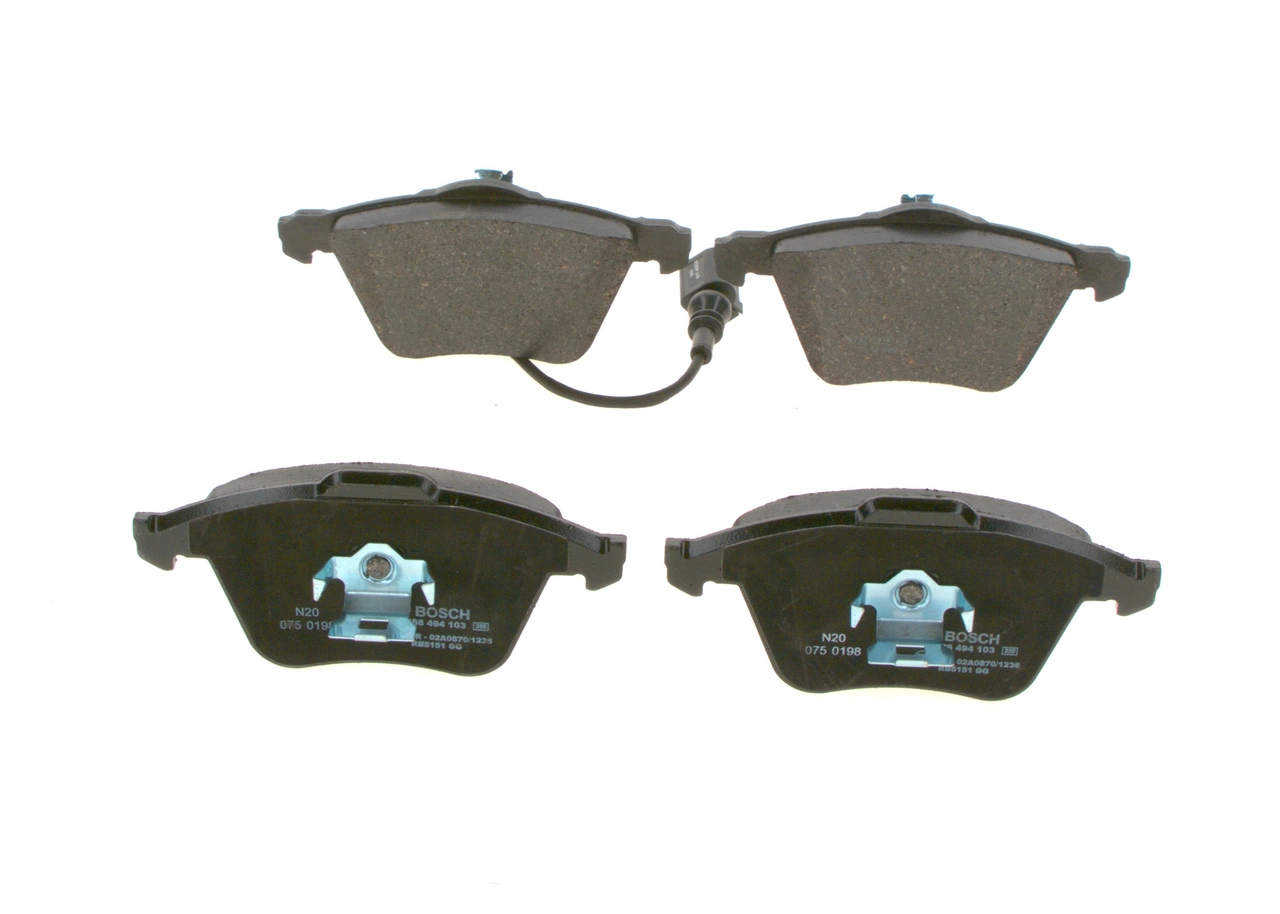 Brake Pad Set, disc brake 0 986 494 103