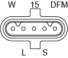 Alternator 1 986 A00 968