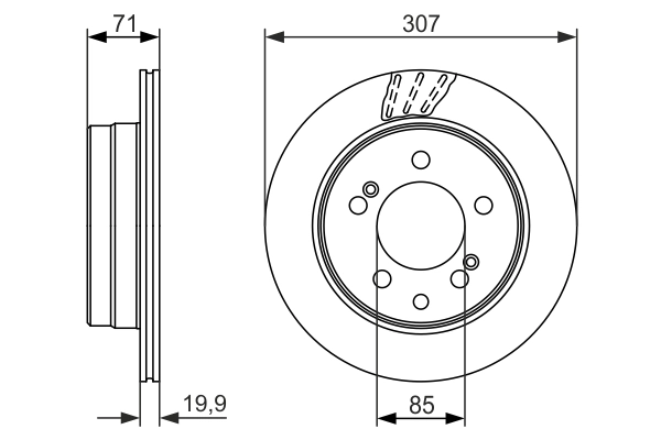 Brake Disc 0 986 479 665
