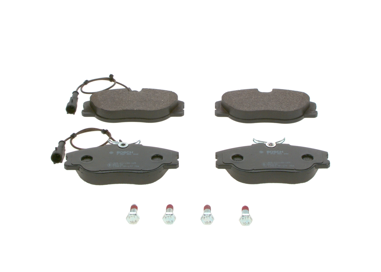 Brake Pad Set, disc brake 0 986 460 942