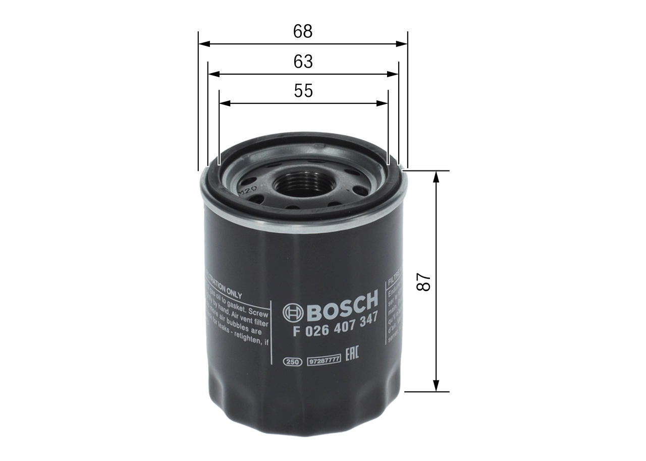 Oil Filter F 026 407 347