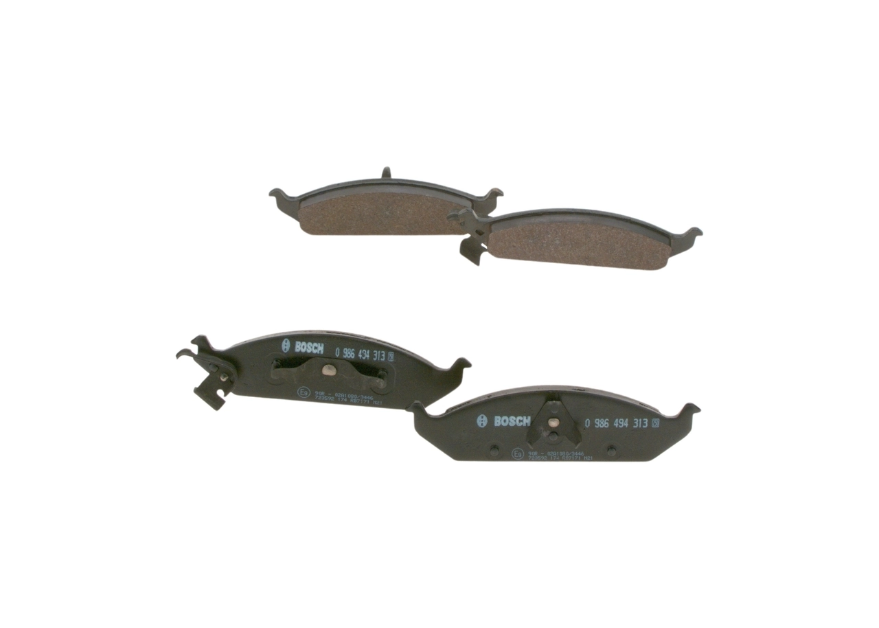 Brake Pad Set, disc brake 0 986 494 313