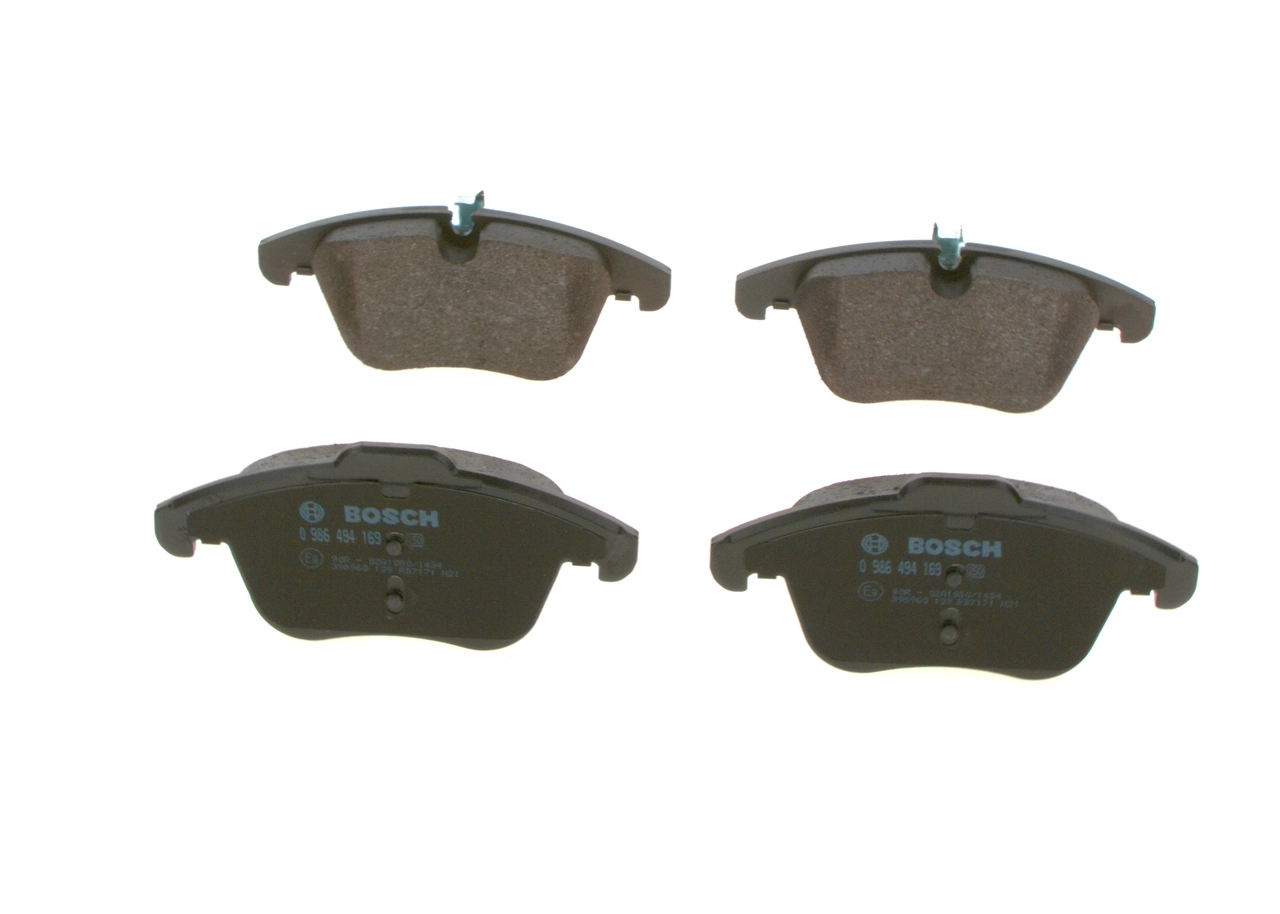 Brake Pad Set, disc brake 0 986 494 169