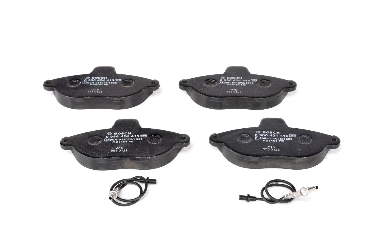 Brake Pad Set, disc brake 0 986 424 415