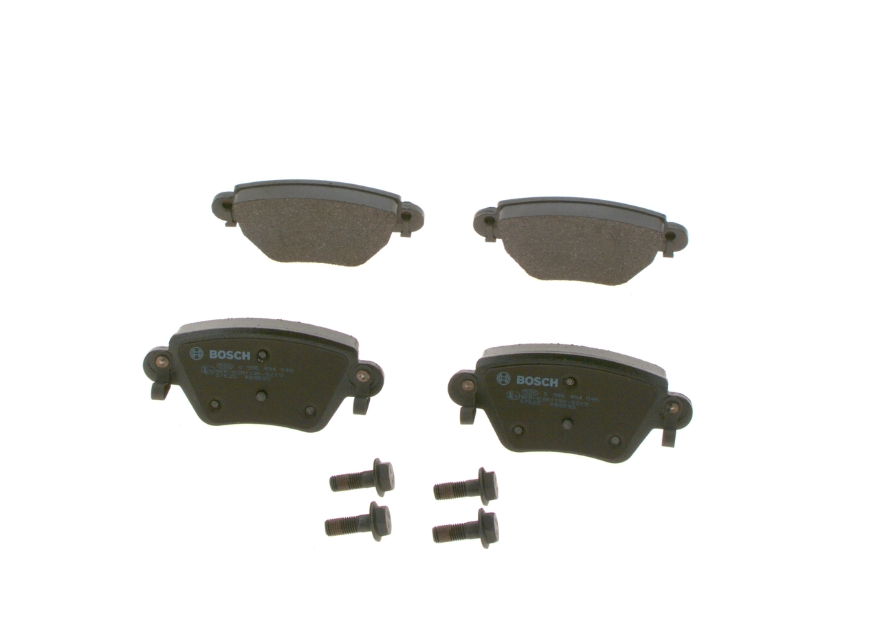 Brake Pad Set, disc brake 0 986 494 046