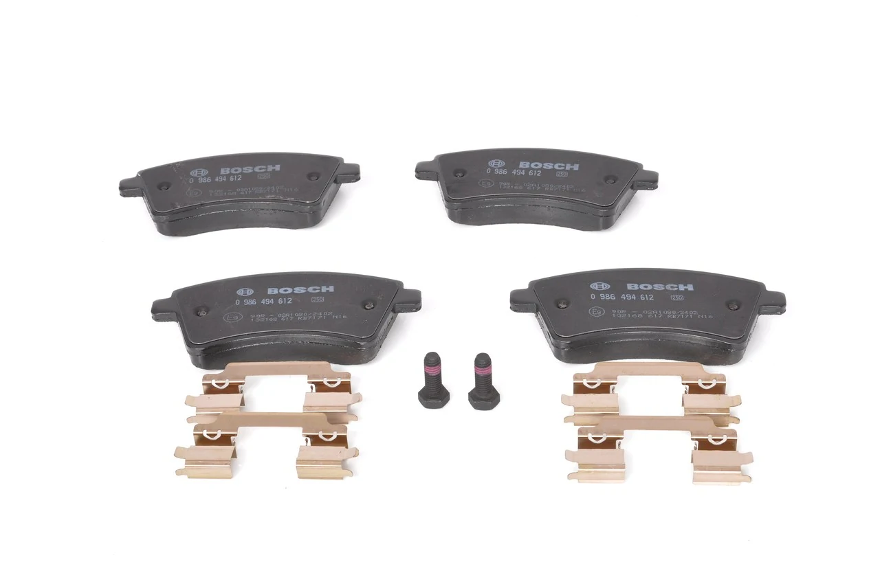 Brake Pad Set, disc brake 0 986 494 612