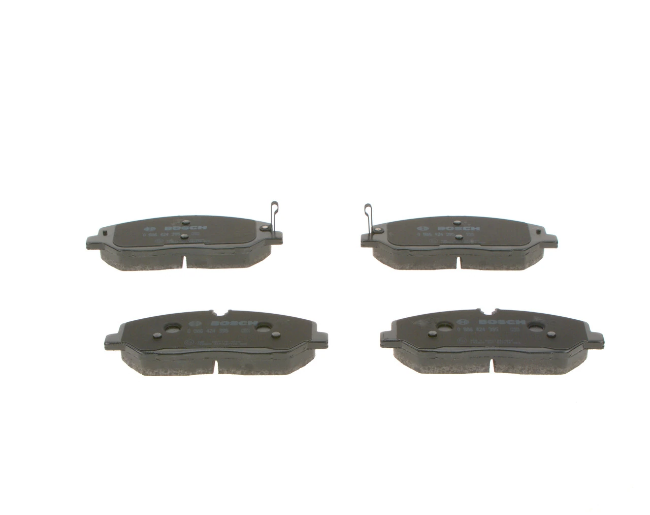Brake Pad Set, disc brake 0 986 424 395