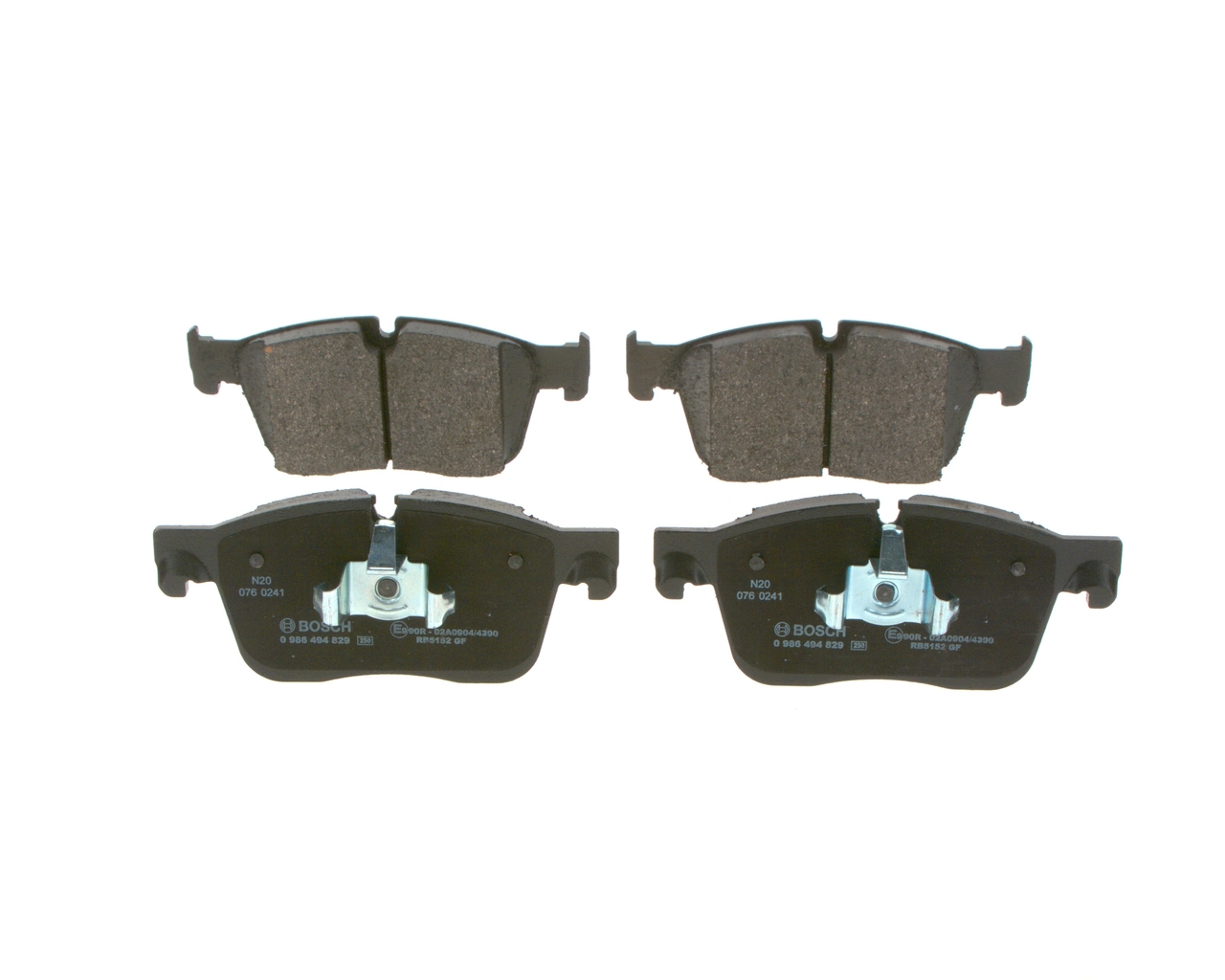 Brake Pad Set, disc brake 0 986 494 829