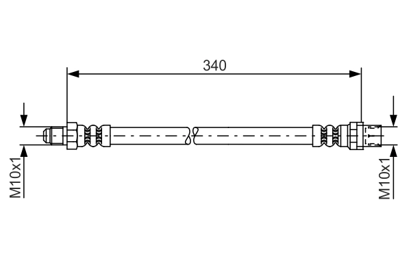 Brake Hose 1 987 481 080