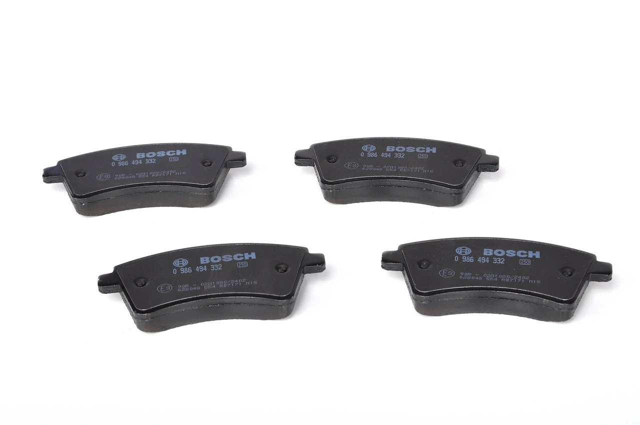 Brake Pad Set, disc brake 0 986 494 332