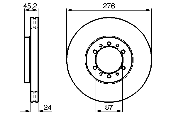 Brake Disc 0 986 478 844